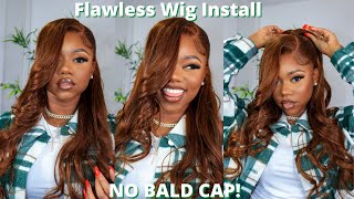 *New* Best Flawless Wig Install (No Bald Cap) | Clean Hd Lace Hairline | Omgherhair | Chev B.
