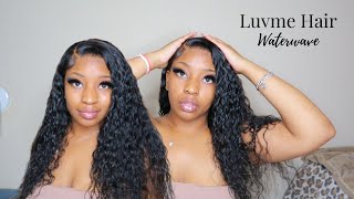 Undetectable Lace! Best Water Wave Hair Ft. Luvme Hair
