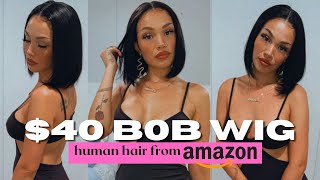 Best Bob Wig Under $50 - Amazon Hair - Beginner Friendly Wig