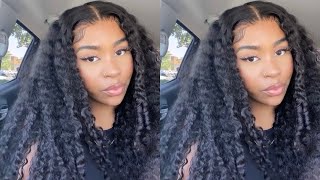Slayed A Lazy Wig Install (No Cornrows/Braids) | 26 Inch Curly Hd Lace Wig Ft. Tinashe Hair