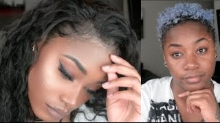 Short Hair Transformation | Liquid Cap Quickweave With A Frontal