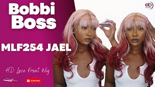 Bobbi Boss Premium Synthetic 13X4 Hd Glueless Deep Lace Wig "Mlf254 Jael"|Ebonyline.Com