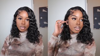 Watch Me Slay The Affordable Bob Wig With Bold Hold Glue|Alipearl Hair
