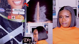Diy Bob Wig | How To Make Wig Using Xpression Attachment | Beginners Friendly