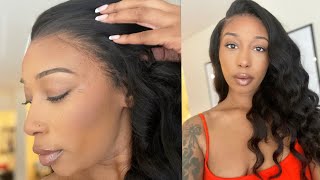 Laid And Scalped!!! The Best Kinky Straight 13X6 Hd Lace Wig Install + Wand Curls | Rpghair