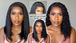 Wow One Wig 2 Styles! Will This Wig Revert Back To Curly With No Damage? Easy Install|Jessiewig