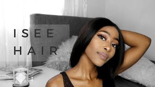 10 Inch Bob From Isee Hair On Amazon | Hair Review | Kheamo M