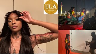 Grwm For My First Photoshoot + Bts! (2X6 Lace Wig Ft. Ulahair) | Asxa