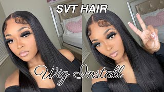 5X5 Beautiful Closure Wig Install Must Have Svt Hair