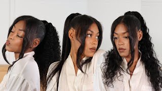 How To Install A Ponytail Extension Quick And Easy With Unice Hair