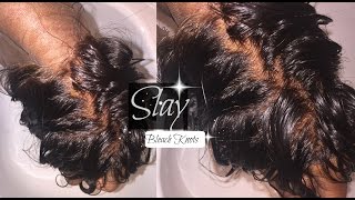 Diy Bleaching The Knots On My Lace Closure + Wash Update On Hot Beauty Hair