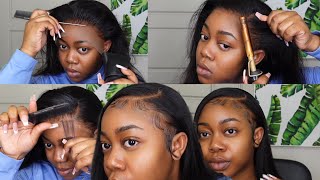 *Detailed *Glueless Side Part Frontal Install |Ft. Tinashe Hair