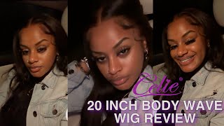 20 Inch Body Wave Wig 2 Week Review + Quick Install | Celie Hair