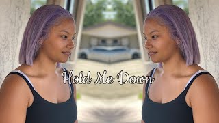 Frontal Quick Weave | Blunt Cut Bob | Using Erica J Hold Me Down Lace Glue