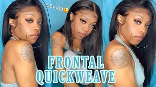 Frontal Quickweave Slay! | Beauty Supply Hair