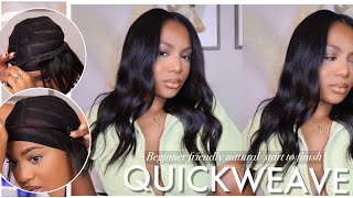 Quickweave For Beginners| Realistic Sew-In Look, Fine Hairtype Ft. Iseehair