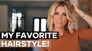 Easy Beach Waves For Short Hair | My Favorite Hairstyle