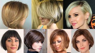 2022 Short Bob Haircuts Trends | Hottest Short Bob With Bangs To Steal Everyone Attention In 2022