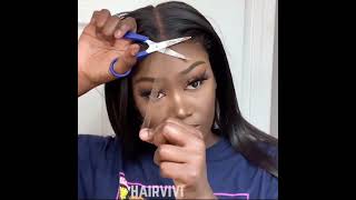 13X6 Lace Frontal Wig With Natural Hairline | Do You Already Get A Straight Silky Wig? #Shorts