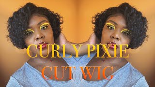 Watch Me Do Hair | Curly Pixie Cut Wig | Eayon Hair | Thatqueenbecc