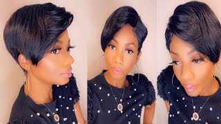 $15 Must Have Pixie Cut Wig| Outre Wigpop Synthetic Full Wig Troy