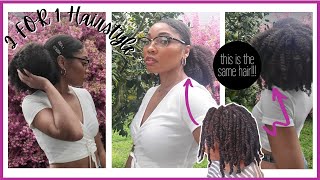 2 Hairstyles For $12!!! L Kinky Curly Ponytail With Afro Springy Twist Hair L Dawnbtv