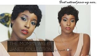 Most Natural Pixie Wig Ever: Restyling The Mommy Wig