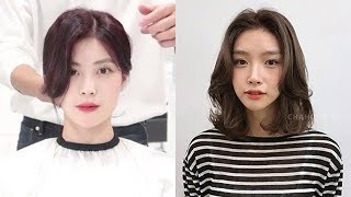 10+ Beautiful Korean Bang Cutting 2019  How To Cut Bangs | Hair Beauty
