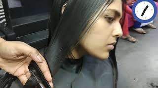 How To Cut A Advanced Inverted Bob Haircut(On Indian Hair)