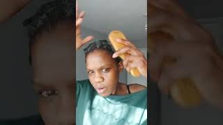 #Shorts Quick And Easy Headband Wig Tutorial-On 4C Hair