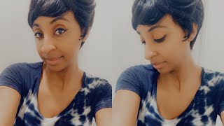 Short Pixie Cut Curly Human Hair Wig Review!