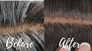 Diy Fake Scalp! Hide The Knots On Lace Wig Without Bleaching|| Lace Tape