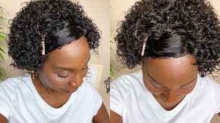 My First Short Wig Review | Short Wigs From Amazon | Baby Young Wig