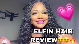 Check Out My Soft And Wavy Hd Lace Wig Ft. Elfin Hair