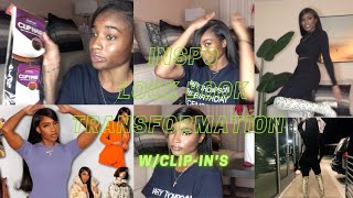How To Achieve A Swoop Bang With 18In' Beauty Supply Clip-Ins (Inspo Look)