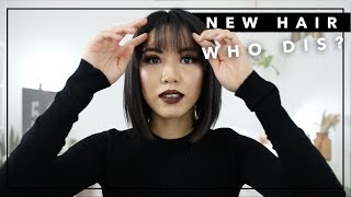 New Hair? Who Dis? | Bob Cut With Bangs + How I Style My Short Hair Everyday | Beautybitten