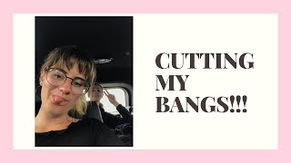 Cutting My Bangs (Fail)
