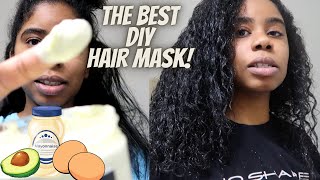 The Best Diy Hair Mask Using Only 4 Ingredients!