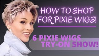 6 Pixie Wig Try On Show!  Plus, How To Shop For A Pixie Wig!  [The 3 Things To Know Before You Shop]