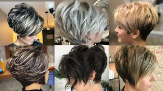 Gorgeous Pixie Bob Haircuts & Hair Color Idea For Women Over 40 According To Celebrity Hairstylist