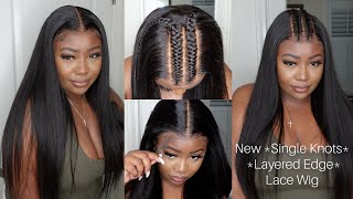 Wow! New *Single Knots* ✔️*Layered Edge* ✔️ Must Have Wig For The Summer | Xrsbeautyhair