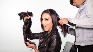 All About Lilly Hair Clip In Extensions + How To Apply And Blend Hair Extensions With Short Hair!!