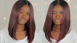 Outre Synthetic Pre-Plucked Hd Transparent Lace Front Wig Every 3 || Love Your Crownz