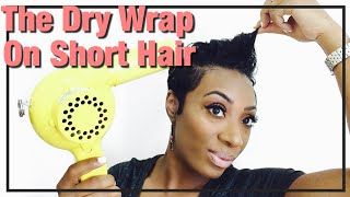 The Dry Mold On Short Hair | Short Hair Tutorial