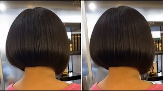 How To: Easy Graduation Bob Haircut Tutorial Step By Step
