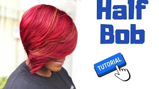 How To Do A 28 Pcs Half Bob | Janet Collection 28 Pcs | Sensationnel Hair