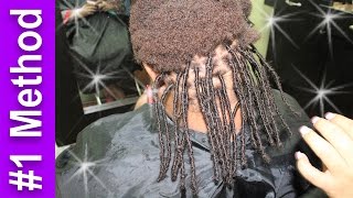 Extensions On Very Short Natural Hair (Instant Dreads With Human Hair)