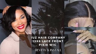 Grown & Sexy 13x6 Lace Front Pixie Cut Wig|IUZ HAIR COMPANY