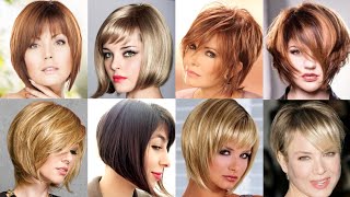Best Short Bob Haircuts & Hairstyles For Round Faces Women According To Celeb Hairstylists 2022