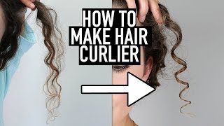 How To Make Hair Curlier - 10 Tips For Tighter, Defined Curls